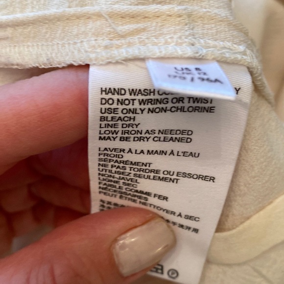 Maeve Anthropologie Ivory Eyelash Stripe Halter Tank 8 - Picture 10 of 11